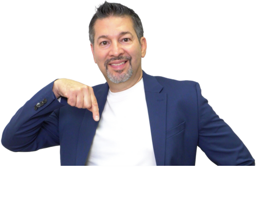 Sergio Pointing Down